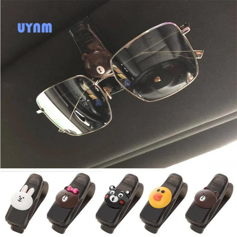 

Holder for Glasses Case Universal Eyeglasses Holder Cover Auto Sun Visor Clip Sunglasses Stand Car Accessories for BMW Toyota VW