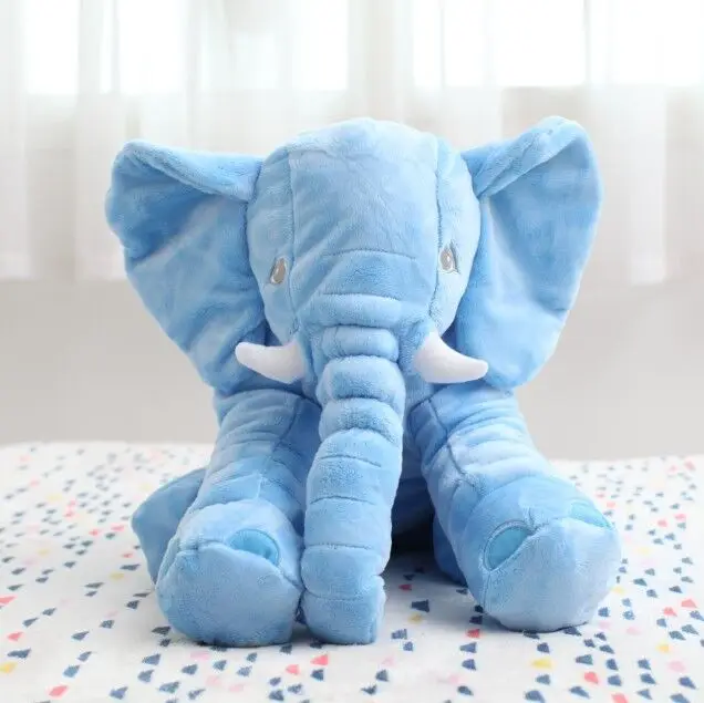 

Soft Baby Elephant Pillow Children Sleep Pillow Baby Crib Baby Bedding Pillows Foldable Kids Doll Seat Cushion Children Toy