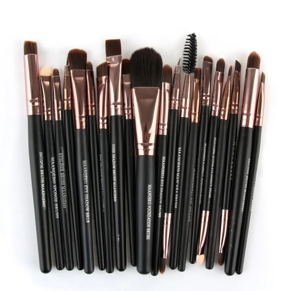MAANGE-20pcs-Makeup-Brushes-Set-Powder-Foundation-Concealer-Brushes-Face-Contour-make-up-kwasten-Nylon-Hair