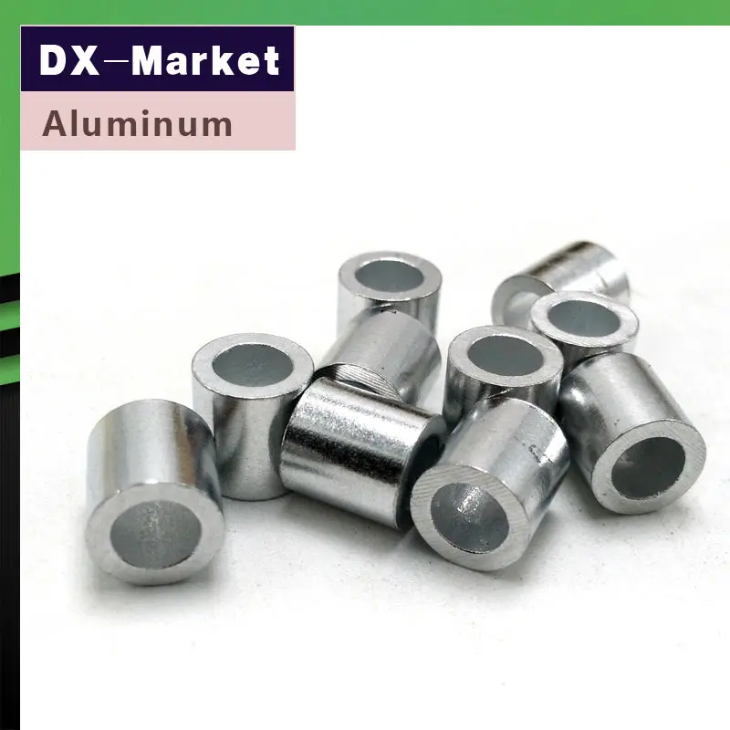 4mm , China cheap aluminum clamp for wire rope , wire rope aluminum