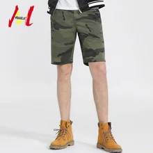 MANVALUE Летние Новые камуфляжные мужские повседневные шорты до колена в европейском и американском стиле с вышивкой, шорты для активного отдыха