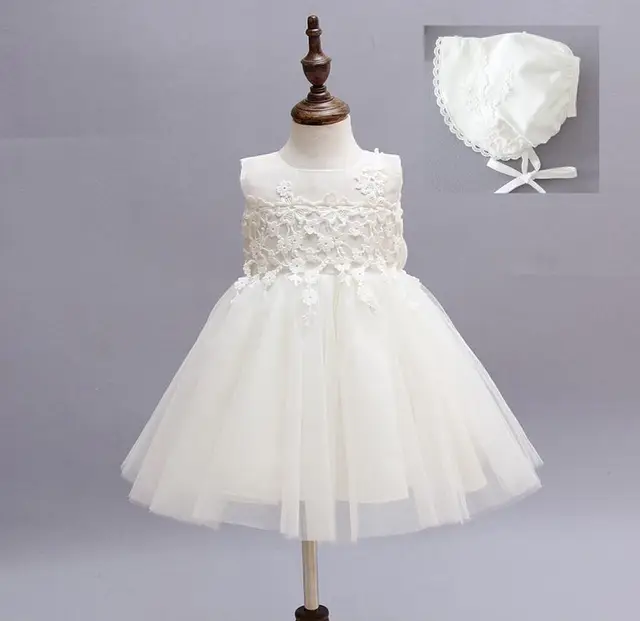 baptism dress girl baby
