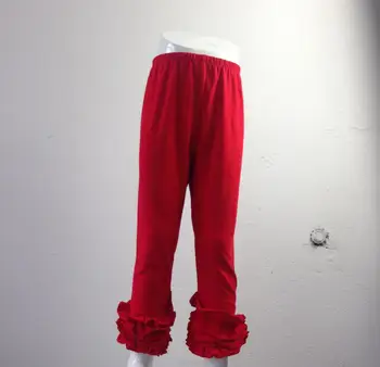 

OEM services fashion Custom pearl paper kids cotton cute muslim girls jumpsuits women 2017 icing pants