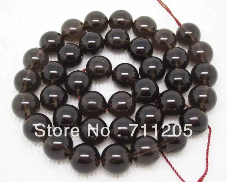 

wholesale 39pcs ,10mm Natural Smoky Quartzs Round Loose Beads ,Min. Order is $10,we provide mixed wholesale for all items !