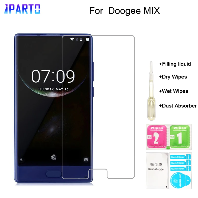 Doogee MIX защита из закаленного стекла 100% новое хорошее качество премиум 5 дюймов 9H