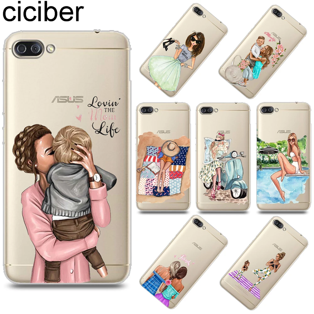

ciciber Super Mom Cover for ASUS Zenfone 4 Max Plus Pro ZC554KL ZC520KL Soft TPU Phone Case Funda for ASUS ZenFone Go ZB500KL