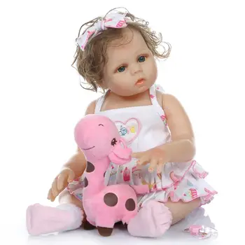 

Reborn baby doll 48cm lol full silicone body reborn toddler dolls for children gift high quality boneca reborn bebe