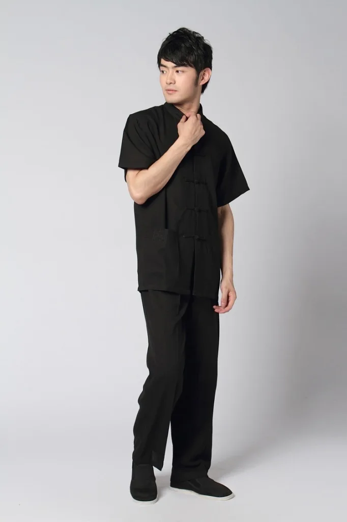 Традиционная китайская одежда кунг-фу мужские льняные рубашки для женщин Cheongsam китайский стиль Pankou Свободное пальто боевое искусство Hanfu