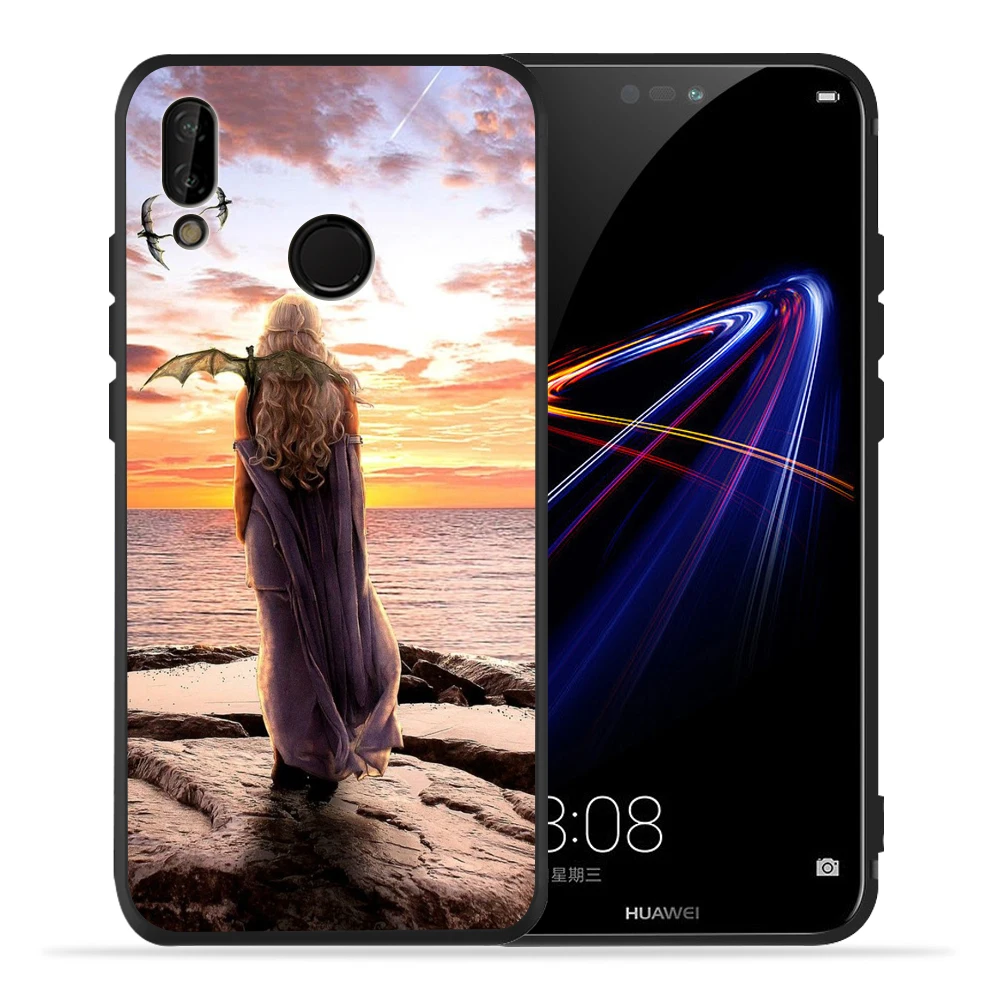 Игра престолов дракон Джон Сноу Тирион Ланнистер чехол для huawei P20 Lite рro P30 Lite рro P8Lite P9Lite P Smart P10 lite - Цвет: 13