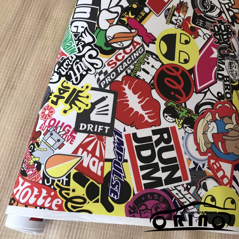 JMD Sticker Bomb Vinyl Film Wrap-17