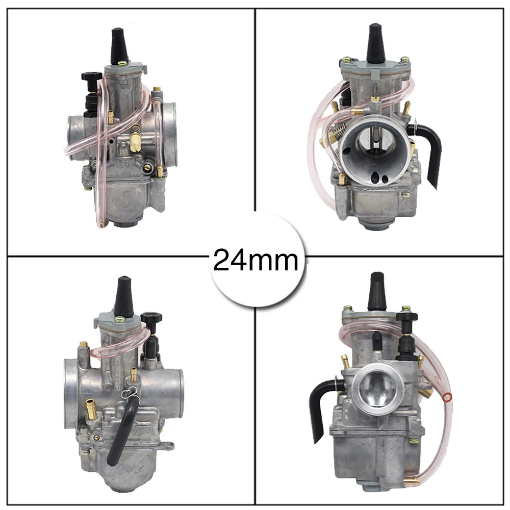 ZS MOTOS двигатель 2 T PWK КАРБЮРАТОР 2 T двигатель 21 24 26 28 30 32 34 мм карбюратор для Honda Yamaha гоночный мотор ATV