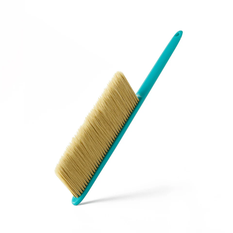 Лесная щетка с длинной ручкой для чистки мягких волос для спальни щетка для пыли стеганное одеяло для дивана ковер домашняя щетка для чистки принадлежности - Цвет: Yellow Hair Green