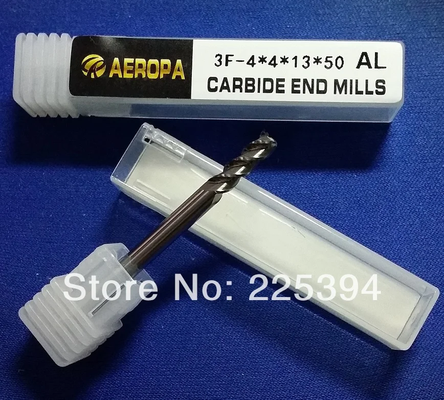 

3F-4*4*13*50,carbide end mills,Carbide End Mill for Aluminum ,3 flutes