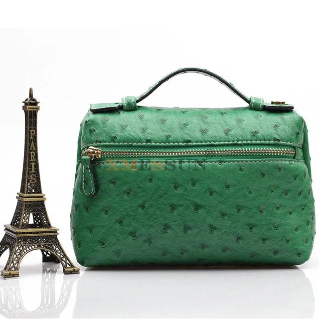 XMESSUN, новинка, модная кожаная сумка с узором питона, большая сумка-клатч из коровьей кожи, дизайнерская сумочка, сумочка, модная сумка - Цвет: Ostr Leaf Green (S)