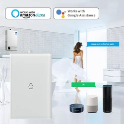 Smart Boiler Switch Timing Smart Home Delay Touch Control Wireless WiFi Wifi Water Heater Switch Water Heater Voice Control Smart Boiler Switch Timing Smart Home Delay Touch Control Wireless WiFi Wifi Water Heater Switch Water Heater Voice Control