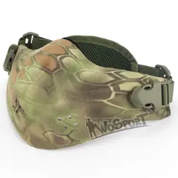 Пена маска безопасности Защитная Боевая маска для Бейсбол Спорт Airsoft Пейнтбол Лицо протектор