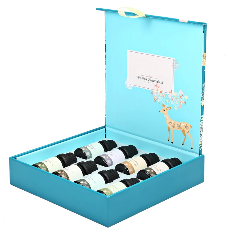 

Essential Oil Set 8Pcs/set Pure Essential Oils Set 100% Pure Natural Plant Aromatherapy Oils For Diffuser Fresh Air Gift