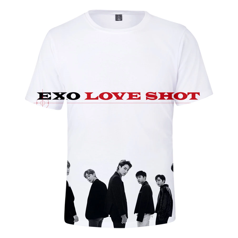 Женские/мужские футболки с коротким рукавом Kpop Bang Store летние повседневные 3D