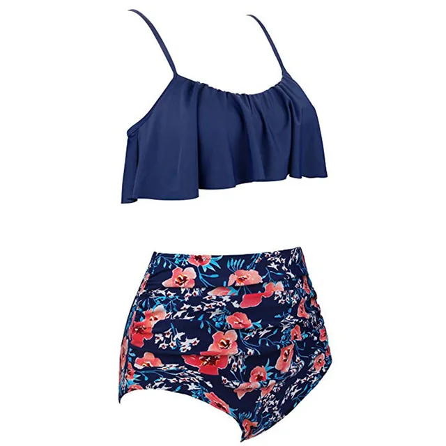 2018 Bikinis kobiety stroje kąpielowe Wysoka talia strój kąpielowy Halter sexy bikini zestaw retro kąpielówki plus rozmiar stroje kąpielowe XXL tanie i dobre opinie Bikinis Set TL299 Patchwork Floral Solid sporlike Acetate Polyester Spandex Cotton Wire Free Women Female Girl Lady S M L XL XXL 2018 Bikinis kobiety stroje kąpielowe Wysoka talia strój kąpielowy Halter sexy bikini zestaw retro kąpielówki plus rozmiar stroje kąpielowe XXL tanie i dobre opinie Bikinis Set TL299 Patchwork Floral Solid sporlike Acetate Polyester Spandex Cotton Wire Free Women Female Girl Lady S M L XL XXL