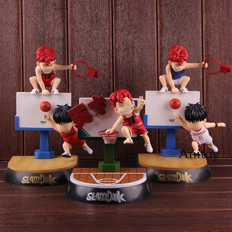 

Slam Dunk Figure Hanamichi Sakuragi Rukawa Kaede Dunk Ver. PVC Slamdunk Anime Action Figures Collectible Model Toy
