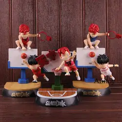 Slam Dunk рисунок Hanamichi Sakuragi Rukawa Kaede Dunk Ver. ПВХ Slamdunk Аниме фигурки героев Коллекционная модель игрушки