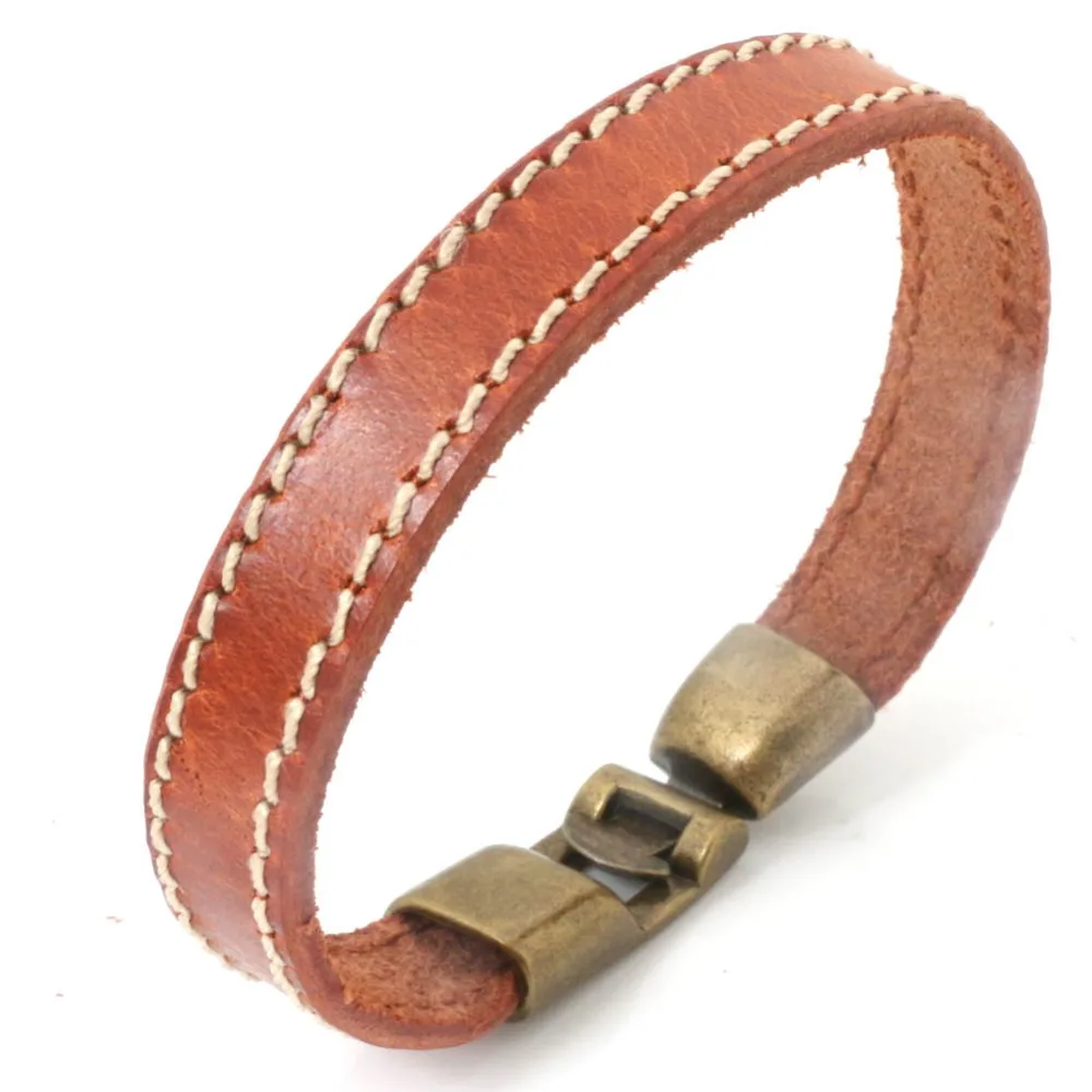 

leather bracelet Men's bracelet women's retro punk casual men's jewelry bracelet jewelry