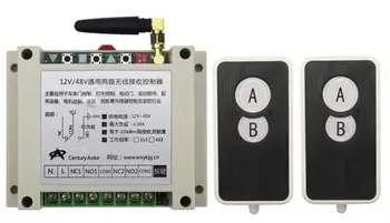 

DC12V 24V 36V 48V 10A 2CH RF Wireless Remote Control Switch System 2 transmitter and 1 receiver universal gate remote control