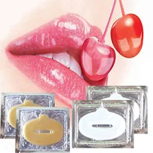 5 шт. Кристалл Коллаген губ Маски для век Уход за кожей омолаживающий морщин увлажняющая маска