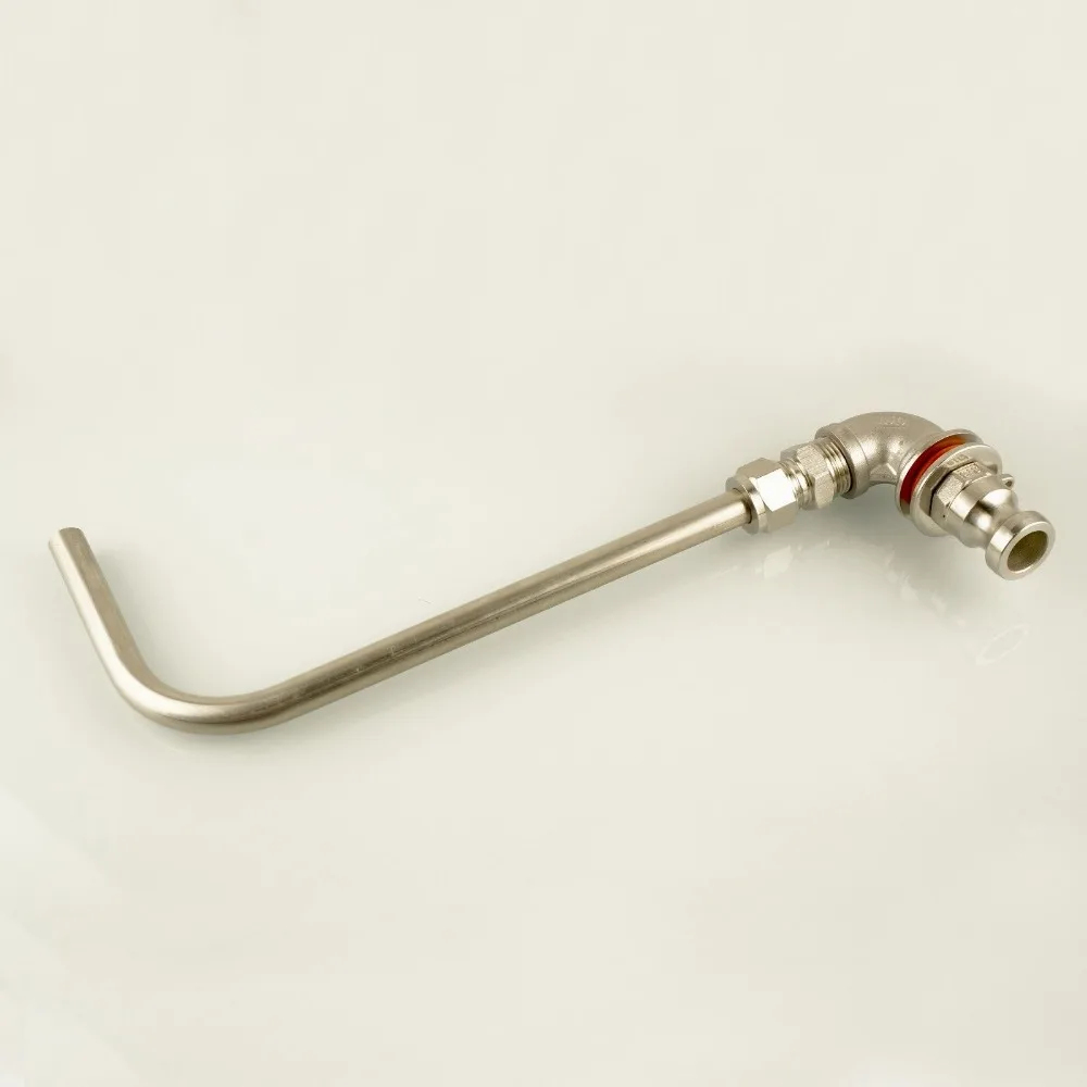 

Homebrew Weldless Kettle Whirlpool Elbow Dip tube 1/2" O.D. Tube