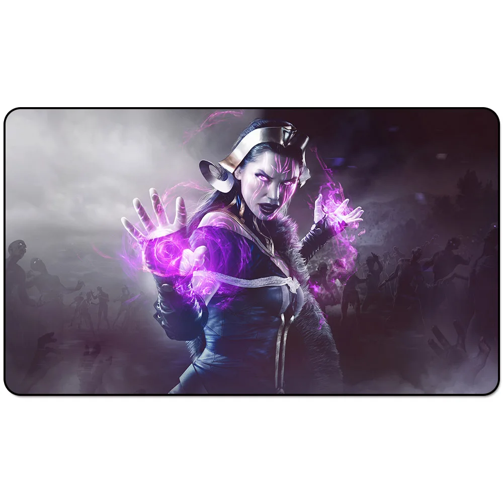 

60x35cm Size (24 x 14 inch) Magic Playmat: LILIANA (WAR OF THE SPARK) Playmats Board Game Mat