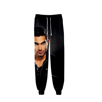 

2019 Derek hale Pants men Hip Hop Pants Trousers Kpop Fashion Casual High Quality Casual Warm Pants Slim Pants
