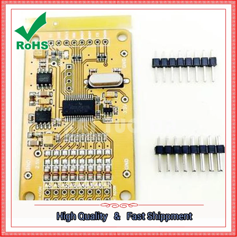 ADS1256 24 битный ADC8 AD Модуль Высокоточный ADC плата сбора данных|board module|board boarddc dc |