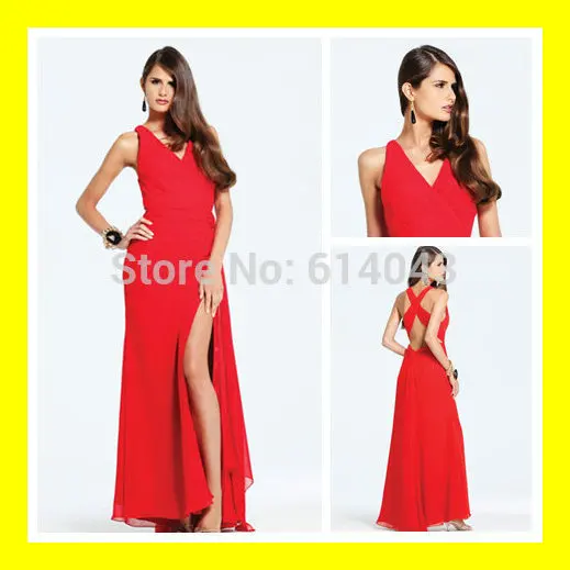 White Short Prom Dresses Halter Knee Length Puffy A-Line Ankle-Length Court Train Built-In Bra Pleat V-Neck Spagh 2015 In Stock | Свадьбы и