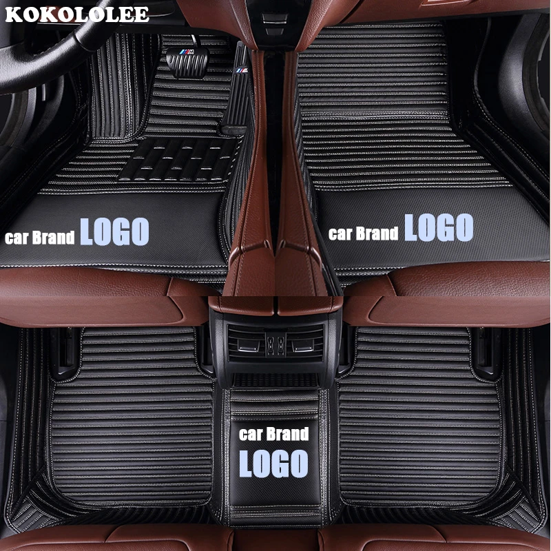 Kokolelee индивидуальный автомобильный коврик для Cadillac Логотип SRX CTS ATS SLS XTS CT6 XT5 XT4