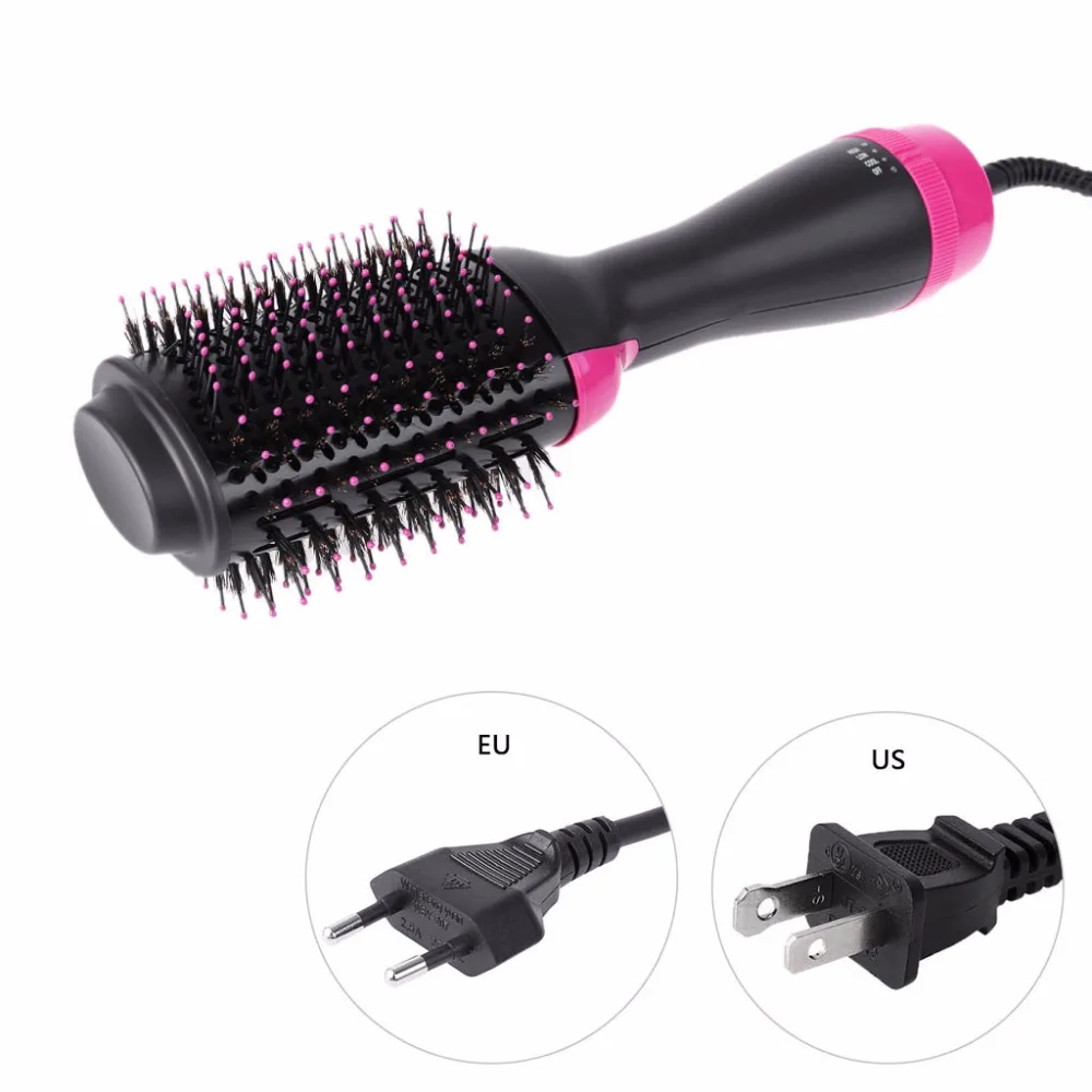 

Salon One Step Professional Hair Infrared Dryer Straightener Volumizer Styler 10cmx32cm