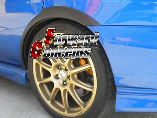 Для углеродного волокна 2002 2007 IMPREZA WRX GD S204 задний широкий крыло факельные накладки