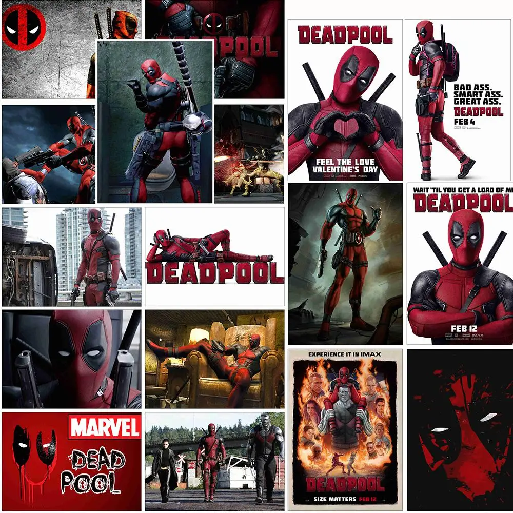 25 шт. наклейки Deadpool Pack музыкальные наклейки для DIY скейтборд мотоцикл багаж ноутбук мультфильм наклейки Наборы - Цвет: H214-25PCS