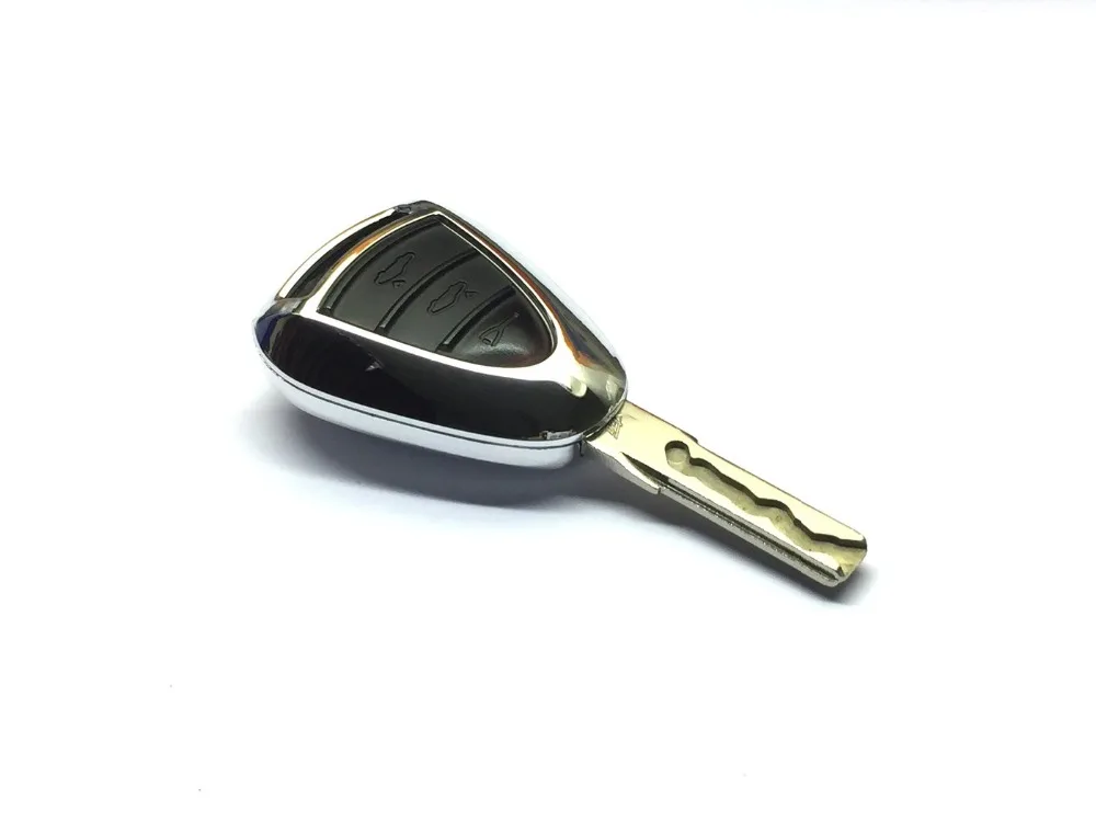 Hard Plastic Gloss Multi-colors Keyless Remote Key Protection Case Cover Porsche SILVER Head Remote Key key case,key case cover,remote control case cover