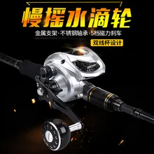 Lurekiller новая медленная отжимная катушка Низкопрофильная литейная катушка двойные катушки морской Монстр 400HG лодочная катушка 12kgs drag