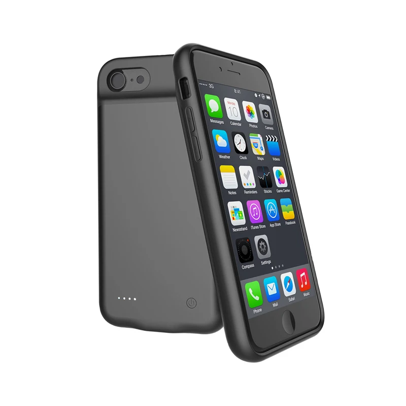 Neng 3000/4000 мАч перезаряжаемый чехол для зарядки аккумулятора iPhone 6 6s 7 8 Plus ультра