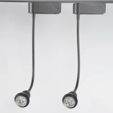 Светодиодный светильник 3 Вт с рельсовым шлангом, светодиодный фон, настенная живопись, настенный светильник, направляющая лампа