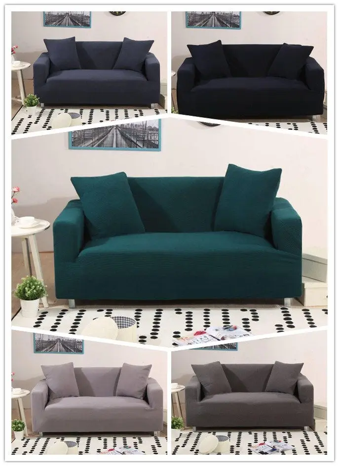 Elastic Sofa Cover SlipcoversSofa Covers For Living Room Slipcover Couch 1/2/3/4 Seater | Дом и сад