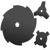 טונגסטן פלדה חיתוך קאטר ויד גראס מכונת דיסק מברשת Cutter גוזם טונגסטן פלדה 10" קוטר עם מכונת כביסה ארבור 20 מליון (3)