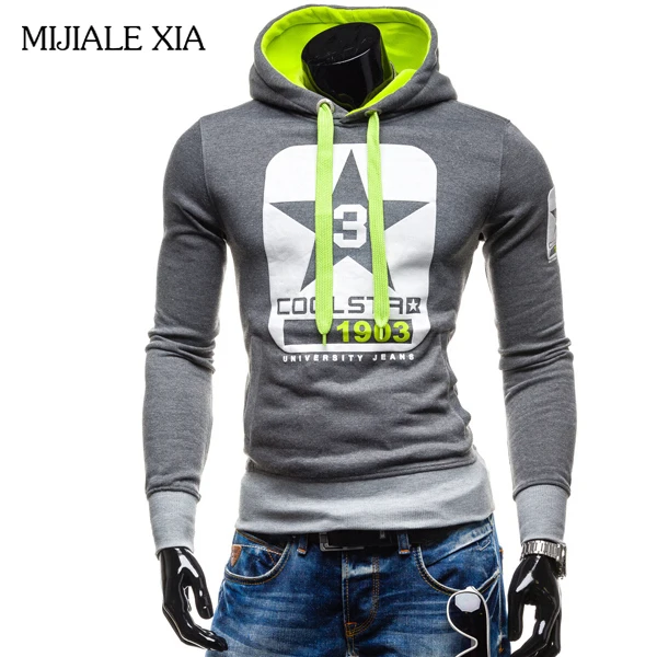 2017 New Mens Sweatshirts printed Fleece Hoody Men Hoodies Free Shipping Fashion printed men clothing outwear 4 Color Size M-2XL