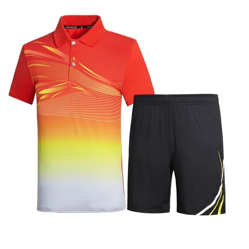 men orange black