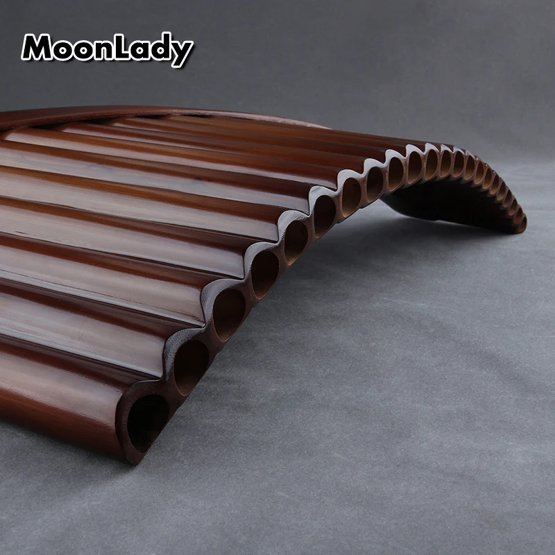 22 Pipes Pan Flute C Key High Quality Woodwind Instrument Chinese Traditional Musical Bamboo Purely Handmade