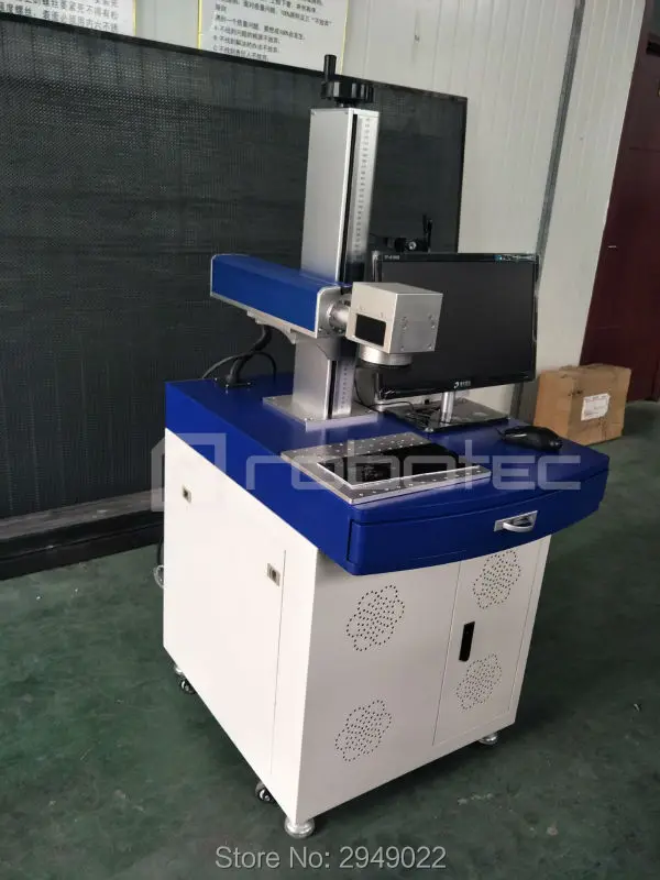  High precision 3D mini fiber laser marking machine portable Metal Laser Printing Machine for plasti
