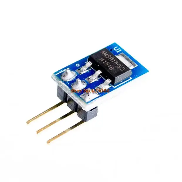 10 шт./лот 5V до 3 V DC-DC Шаг вниз Питание понижающий модуль AMS1117 800MA автоматический