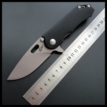 

ZZSQ EF32 Pocket Folding Knife D2 Steel Blade + G10 Handle Outdoor Hunting Camping Fruit Knife EDC Tool