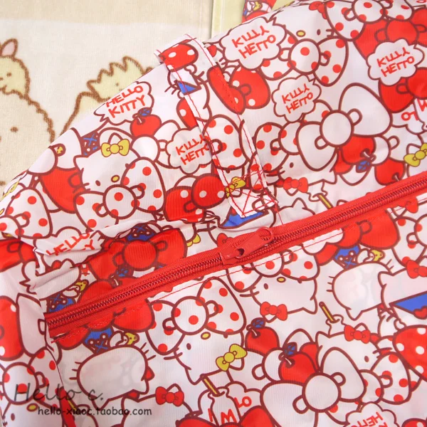 Мультфильм Для женщин рисунок «Hello Kitty» My Melody Cinnamoroll Собака пудинг собака Anpanman Портативный складной Чемодан сумки дорожные сумки тележки